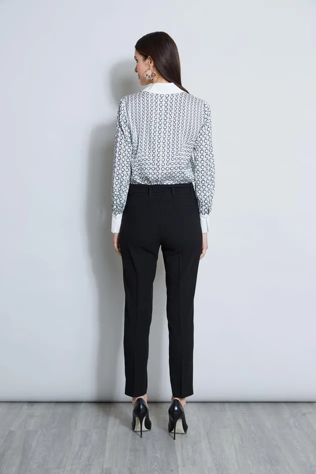 Elie Tahari Tops Link Print Button Down Shirt Link Print White Ground 8211 Women