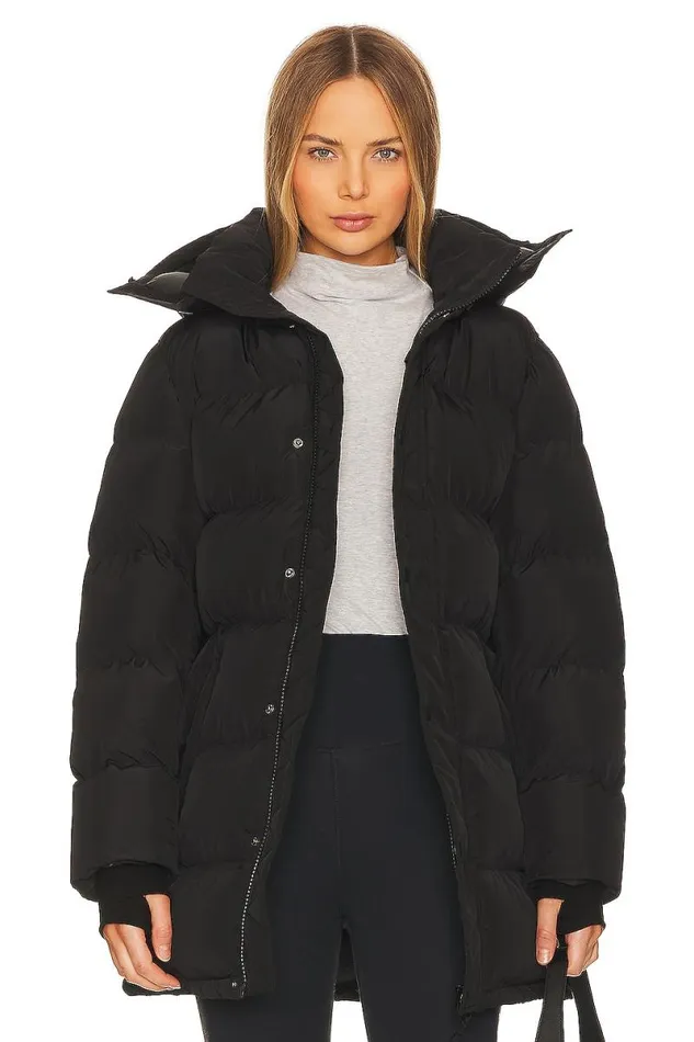 Elza Puffer Jacket Black Women Lovers and Friends Jackets and Coats