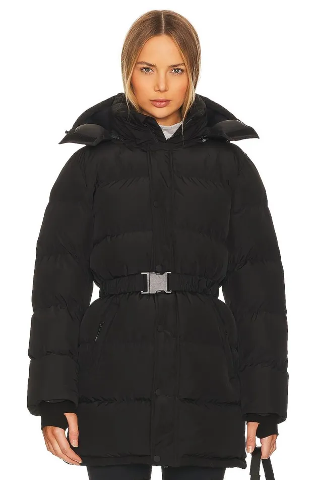 Elza Puffer Jacket Black Women Lovers and Friends Jackets and Coats
