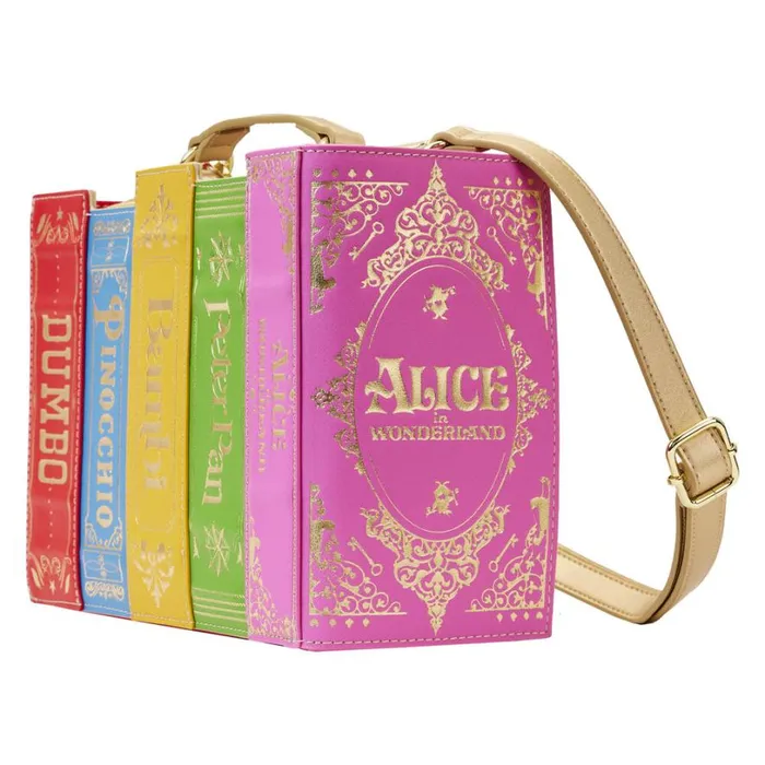 Exclusive 8211 Disney Stitch Shoppe Classic Disney Books Crossbody Bag Unisex Loungefly Crossbody Bags