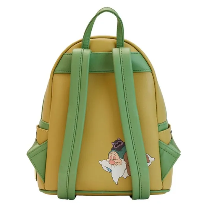 Exclusive 8211 Snow White And The Seven Dwarfs Sleepy Lenticular Mini Backpack Unisex Loungefly Backpacks