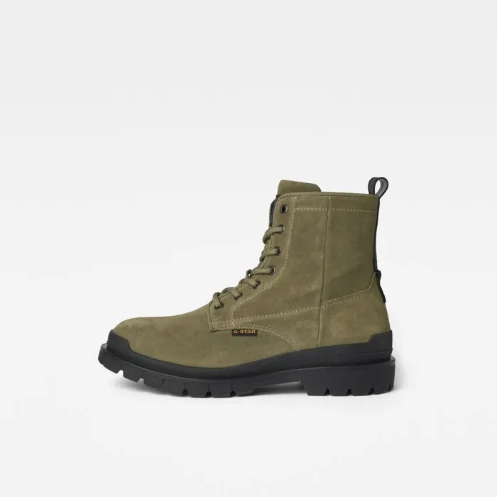 Footwear Men GStar RAW Blake High Suede Boots Combat
