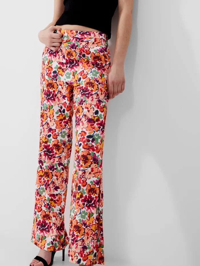 French Connection Brenna Harrie Trousers Melon Woman Coords