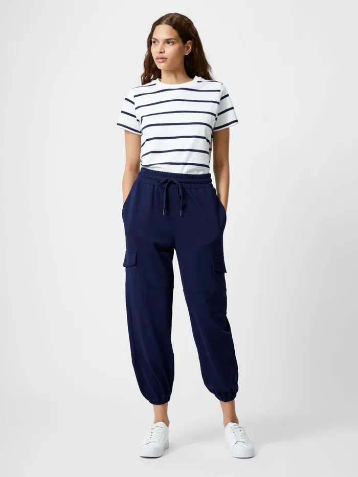 French Connection Combat Joggers MidnightBlue Woman Trousers