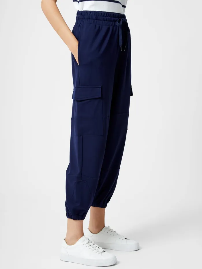 French Connection Combat Joggers MidnightBlue Woman Trousers