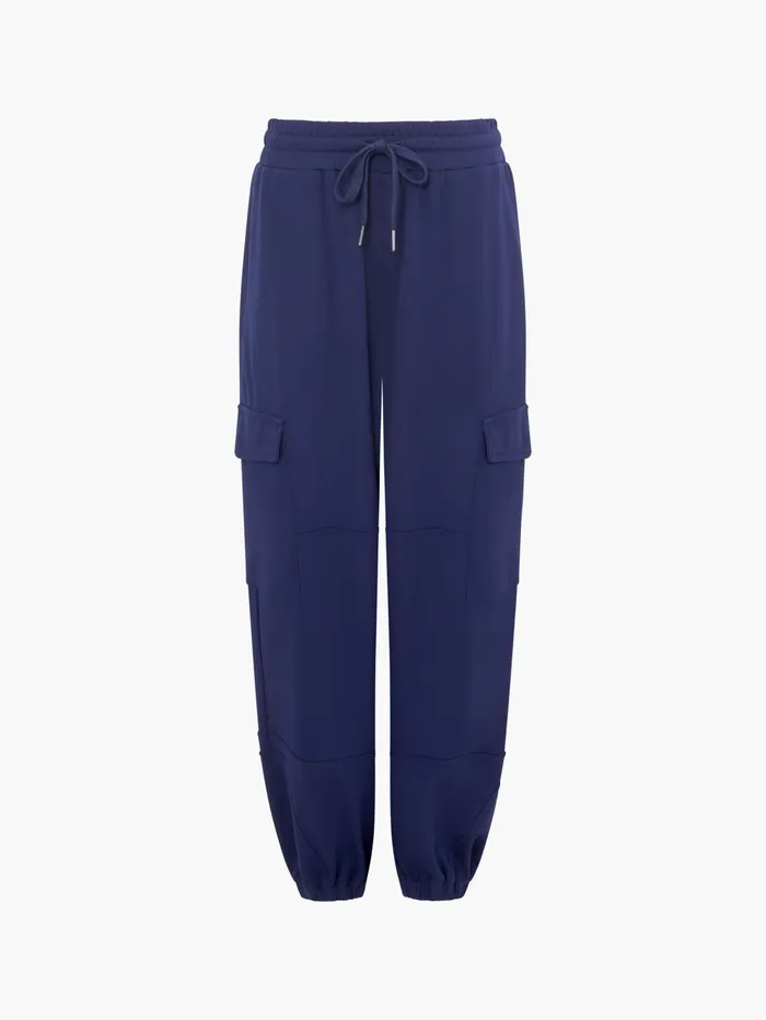 French Connection Combat Joggers MidnightBlue Woman Trousers