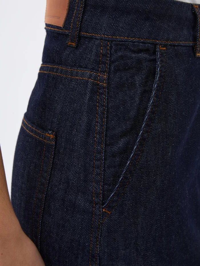 French Connection Finley Denim Maxi Skirt Indigo Woman Coords