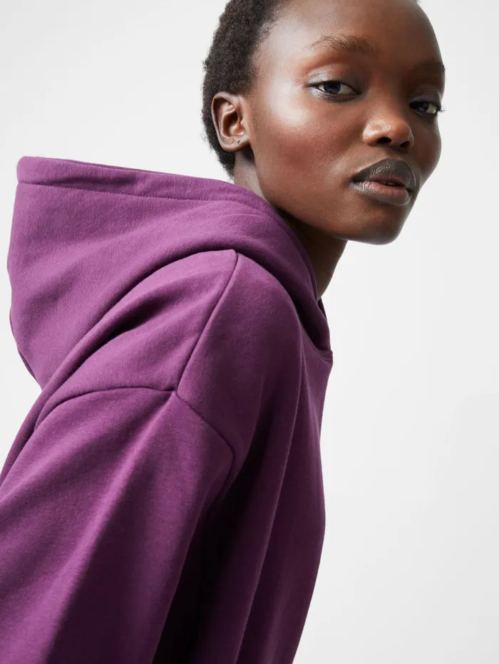 French Connection French Connection Oversized Hoodie Blackberry Woman Jumpers and Cardigans