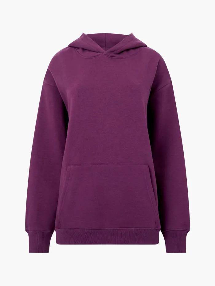 French Connection French Connection Oversized Hoodie Blackberry Woman Jumpers and Cardigans