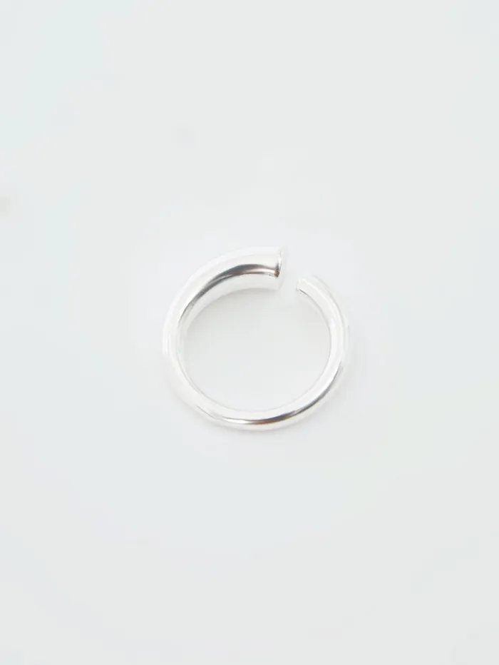 French Connection Irregular Wrap Ring Silver Woman Jewellery