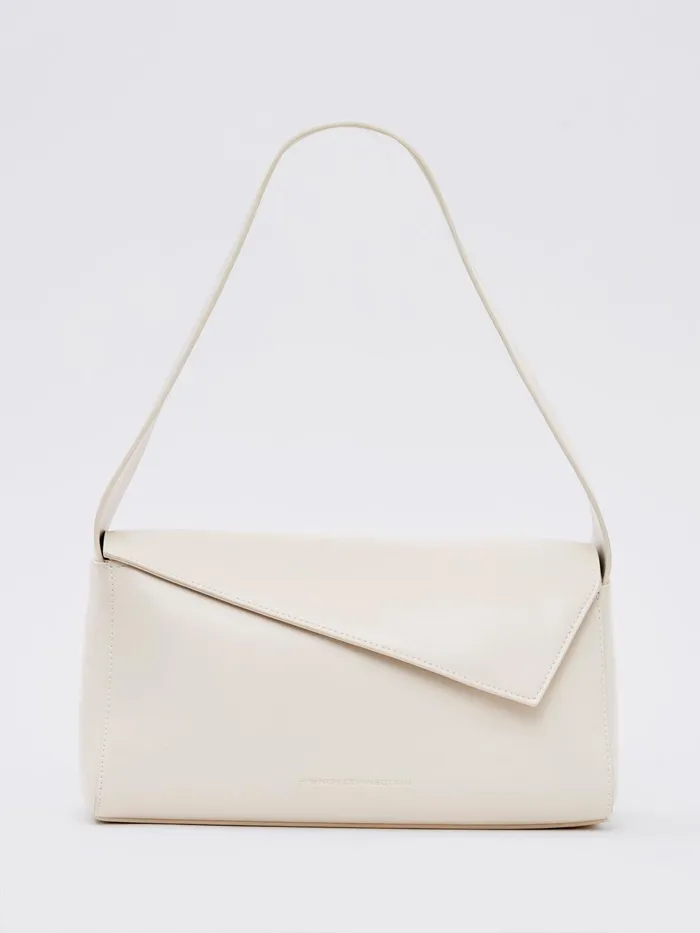 French Connection Jeenaa X Envelope Bag Classic Cream Woman Bags and Purses
