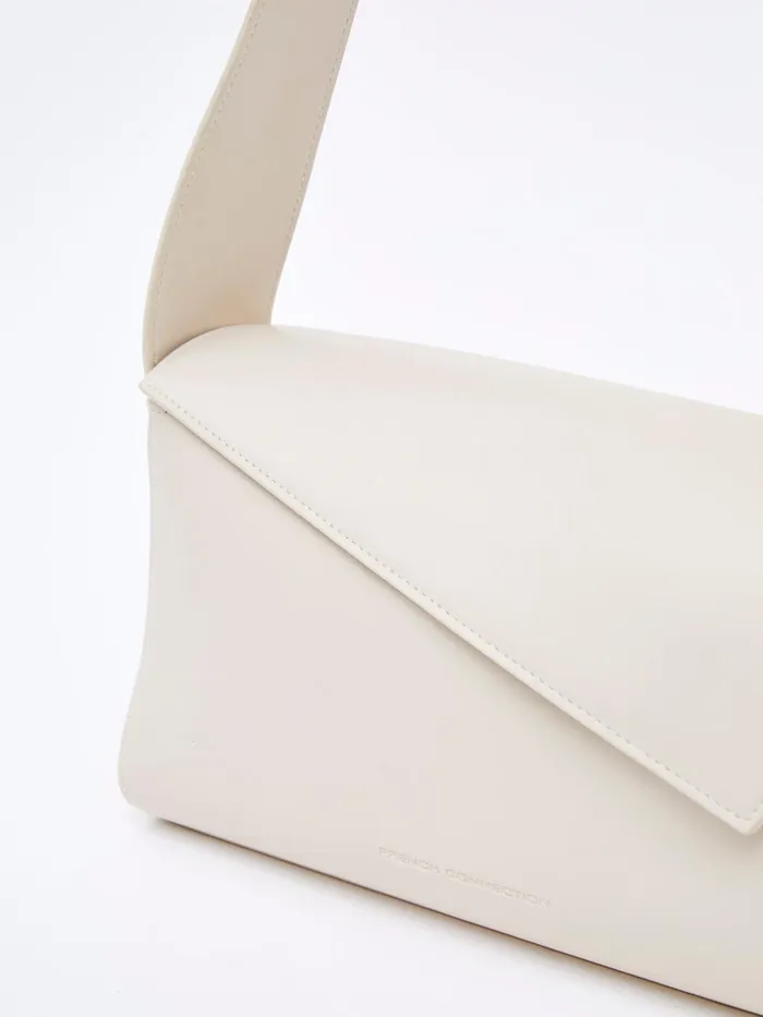 French Connection Jeenaa X Envelope Bag Classic Cream Woman Bags and Purses