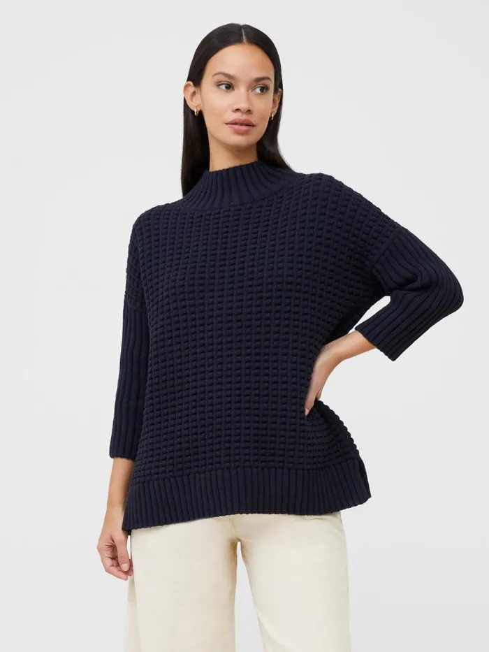 French Connection Mozart Popcorn High Neck Jumper Nocturnal Woman Jumpers and Cardigans French Connection Mozart Popcorn High Neck Jumper Nocturnal Woman Jumpers and Cardigans
