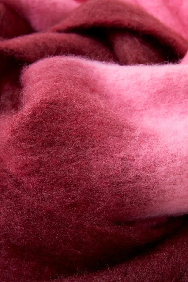 French Connection Ombre Soft Touch Scarf Pink Ombre Woman Scarves