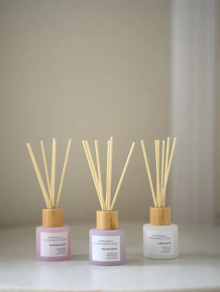 French Connection Serenity Diffuser Set Of 3 Natural Home Home Accessories