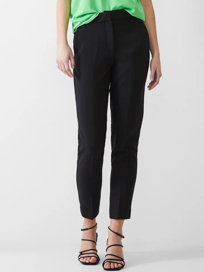 French Connection Whisper Ruth Tailored Trousers Black Woman Trousers