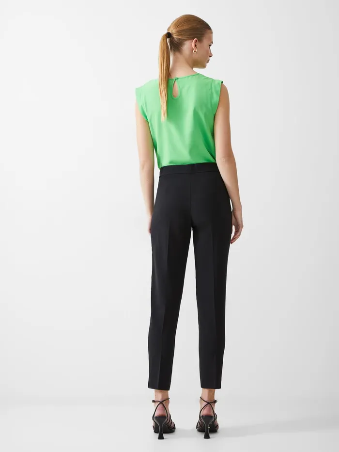 French Connection Whisper Ruth Tailored Trousers Black Woman Trousers