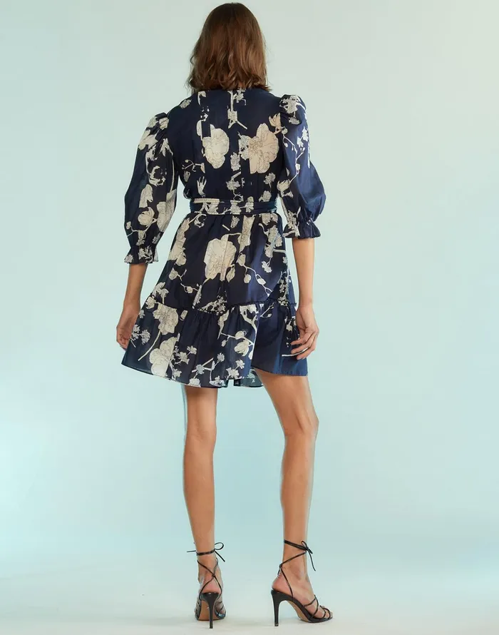 Gaia Dress 8211 Nvywht Women Cynthia Rowley Dresses