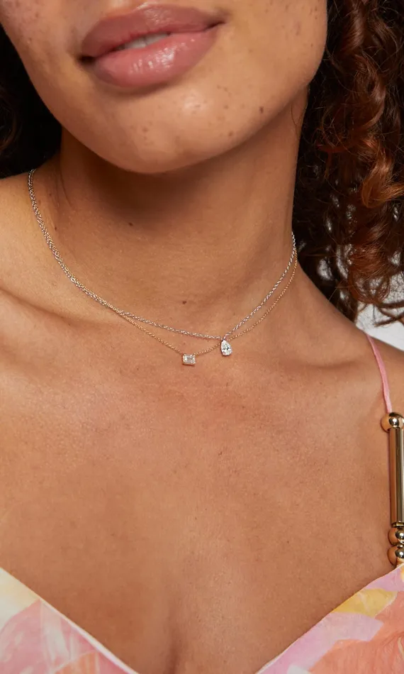 Generation Love Clothing Cherie Emerald Cut East West Pendant 51 Carat Yellow Gold Women Fine Jewelry Generation Love Clothing Cherie Emerald Cut East West Pendant 51 Carat Yellow Gold Women Fine Jewelry