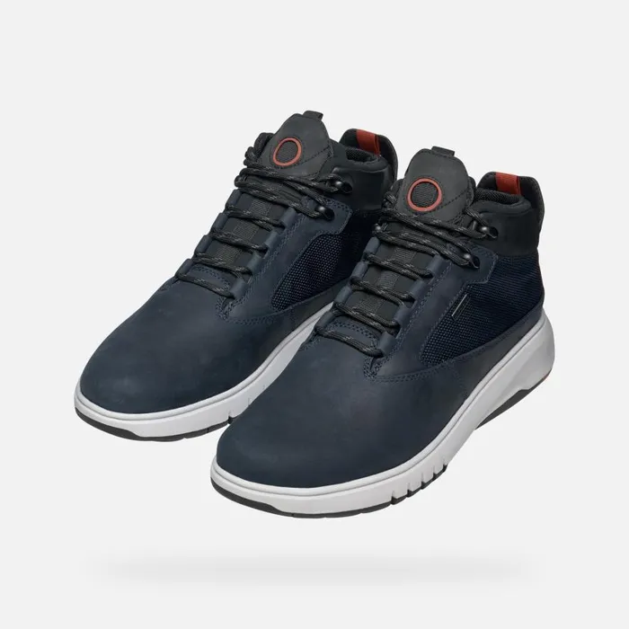 Geox Ankle Boots AERANTIS 4X4 ABX MAN Navy Waterproof Boots Navy 8211 Man