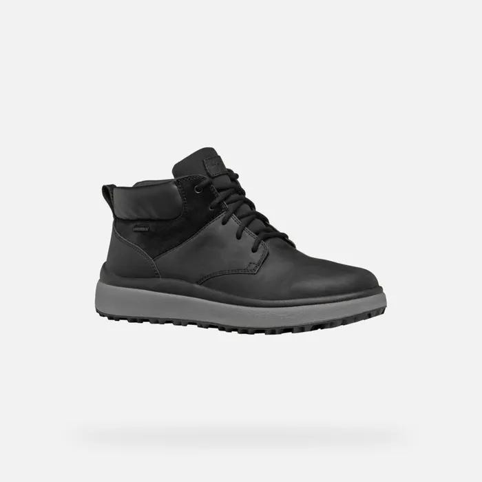 Geox Ankle Boots GRANITO GRIP ABX MAN Black Waterproof Boots Black 8211 Man