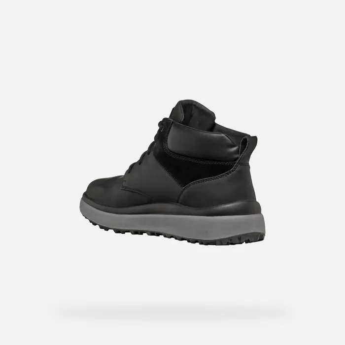 Geox Ankle Boots GRANITO GRIP ABX MAN Black Waterproof Boots Black 8211 Man