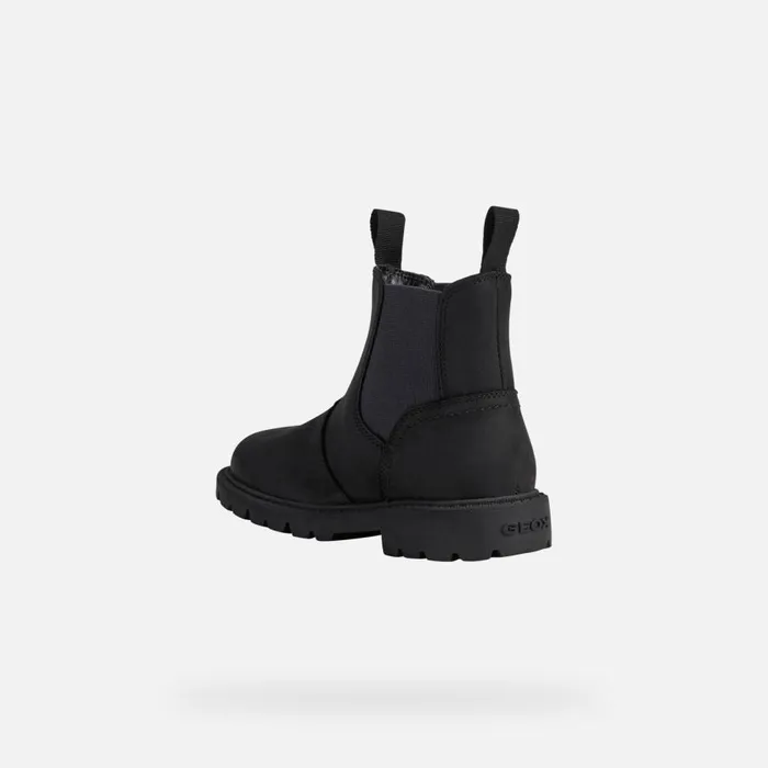 Geox Ankle Boots SHAYLAX A Chelsea Boots Black Kids UPPER CASUAL Blacknavy 8211 Kids