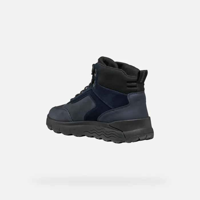 Geox Ankle Boots SPHERICA 4X4 ABX MAN Navy Waterproof Boots Navy 8211 Man