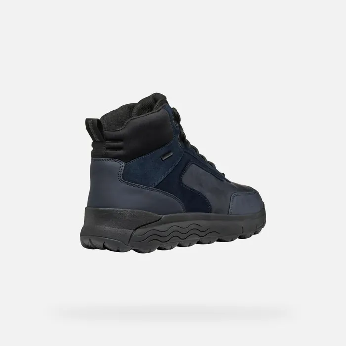 Geox Ankle Boots SPHERICA 4X4 ABX MAN Navy Waterproof Boots Navy 8211 Man