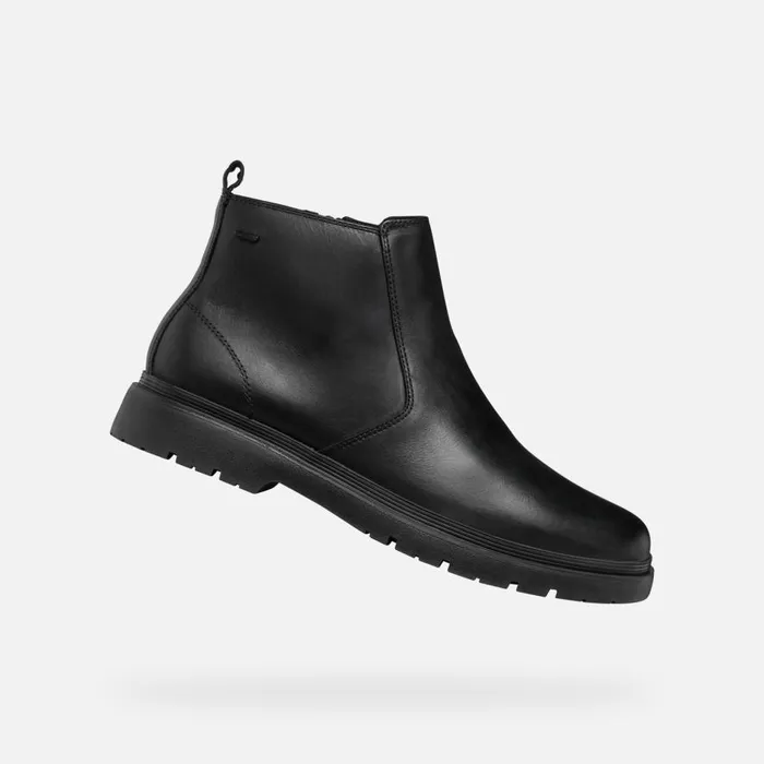 Geox Ankle Boots SPHERICA EC1 ABX MAN Black Waterproof Boots Black 8211 Man