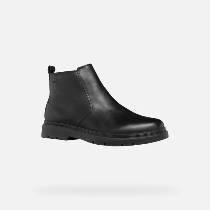 Geox Ankle Boots SPHERICA EC1 ABX MAN Black Waterproof Boots Black 8211 Man