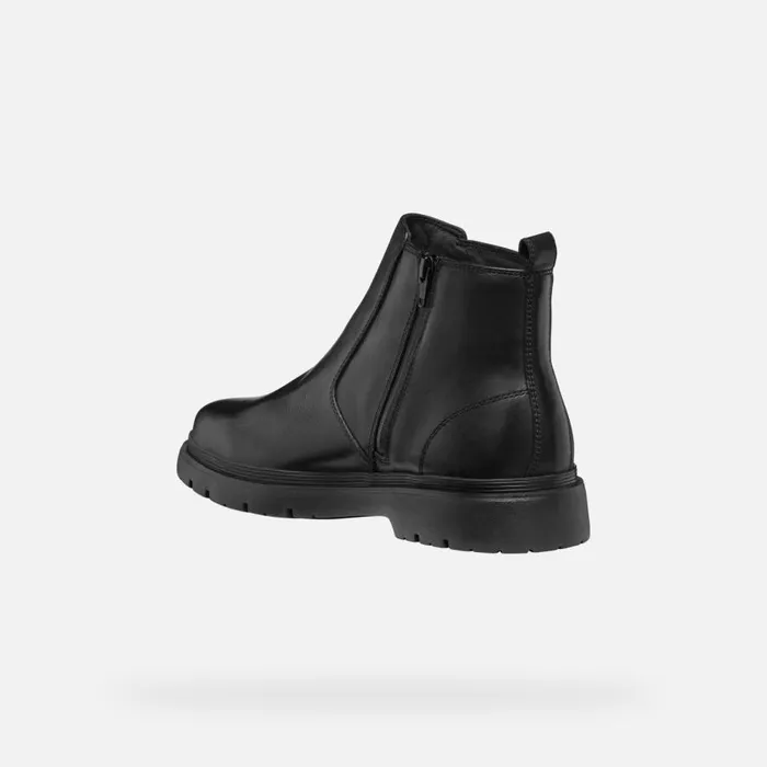 Geox Ankle Boots SPHERICA EC1 ABX MAN Black Waterproof Boots Black 8211 Man