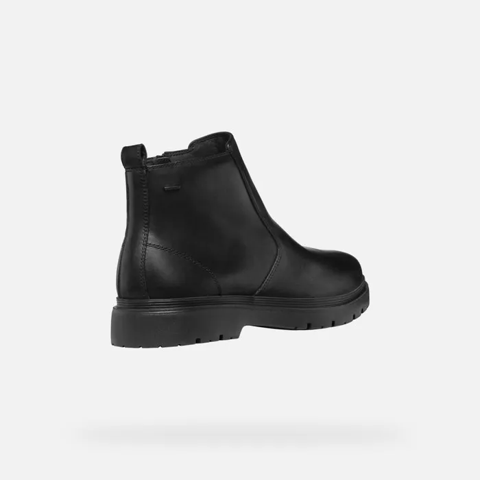 Geox Ankle Boots SPHERICA EC1 ABX MAN Black Waterproof Boots Black 8211 Man