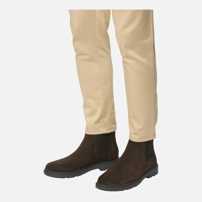 Geox Ankle Boots SPHERICA EC1 MAN Dark Brown Chelsea Boots Dark Brown 8211 Man