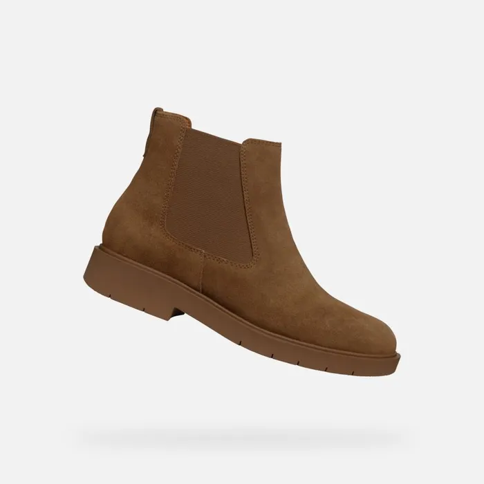 Geox Ankle Boots SPHERICA EC1 WOMAN Mud Chelsea Boots Mud 8211 Woman