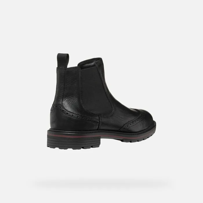 Geox Ankle Boots WALK PLEASURE C MAN Black Chelsea Boots Black 8211 Man