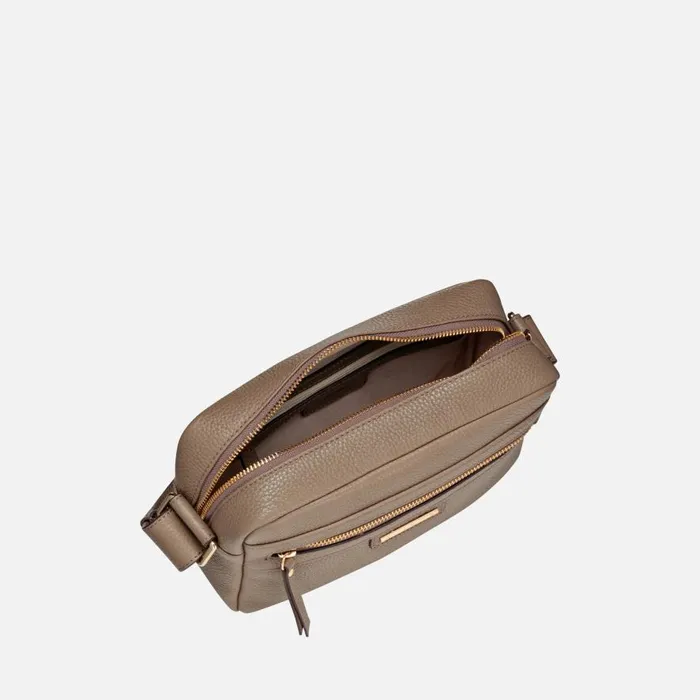 Geox Bags BLANDINE WOMAN Taupe Crossbody Bag Taupe 8211 Woman