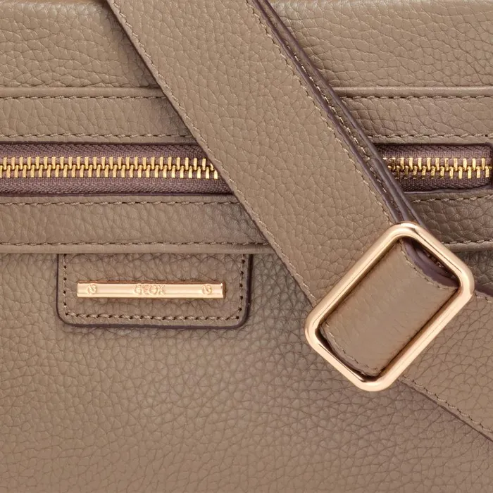 Geox Bags BLANDINE WOMAN Taupe Crossbody Bag Taupe 8211 Woman