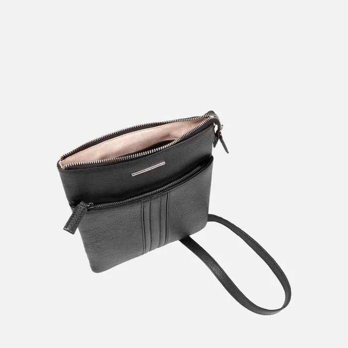 Geox Bags CLUDEY Men039s Black Shoulder Bag CASHMERE Black 8211 Man