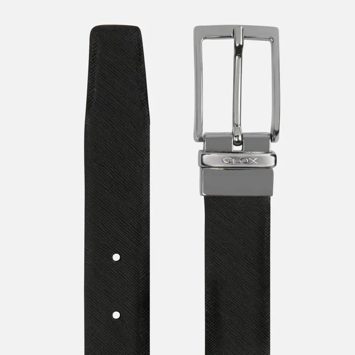 Geox Belts Geox Men039s Black BELT SS Blackcoffee 8211 Man