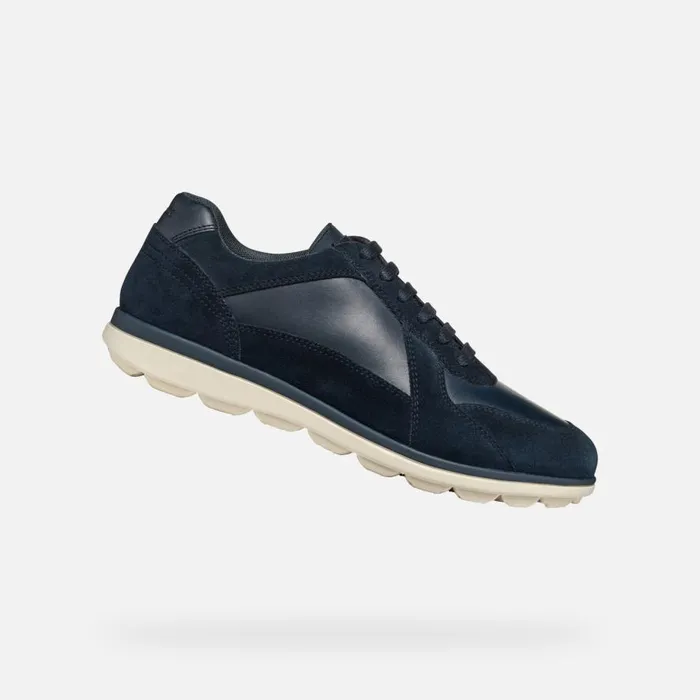Geox Casual Shoes SPHERICA EC12 MAN Navy Low Top Sneakers Navy 8211 Man