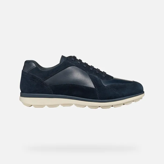 Geox Casual Shoes SPHERICA EC12 MAN Navy Low Top Sneakers Navy 8211 Man