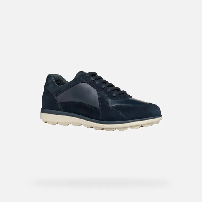 Geox Casual Shoes SPHERICA EC12 MAN Navy Low Top Sneakers Navy 8211 Man