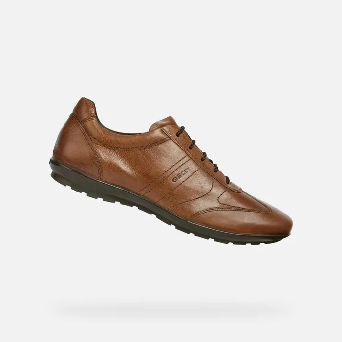 Geox Casual Shoes SYMBOL Men039s Browncotto Leather Shoes Geox Brown Cotto 8211 Man Geox Casual Shoes SYMBOL Men039s Browncotto Leather Shoes Geox Brown Cotto 8211 Man