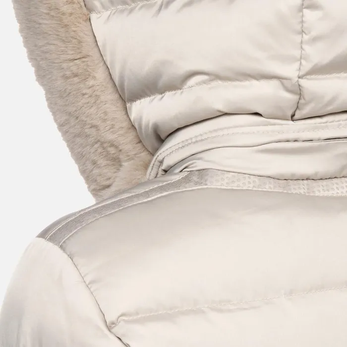 Geox Down Jackets BETTANIE WOMAN String Fulllength Quilted Coat String 8211 Woman