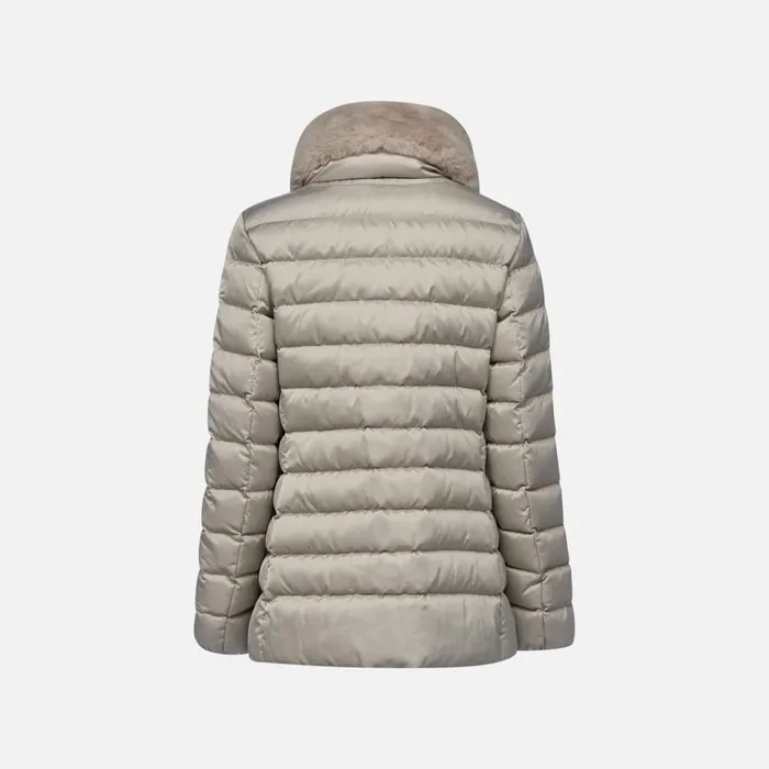 Geox Down Jackets BETTANIE WOMAN String Short Down Jacket String 8211 Woman