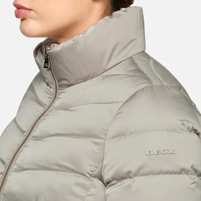 Geox Down Jackets BETTANIE WOMAN String Short Down Jacket String 8211 Woman