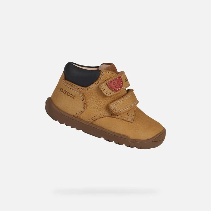 Geox First Steps MACCHIA C Sneakers With Straps Biscuit Baby Geox Biscuit 8211 Kids Geox First Steps MACCHIA C Sneakers With Straps Biscuit Baby Geox Biscuit 8211 Kids