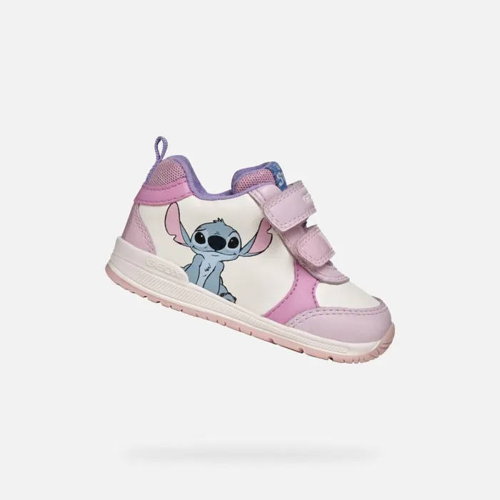 Geox First Steps RISHON BABY WhitePink LiloandStitch 8211 Disney Whitepink 8211 Kids Geox First Steps RISHON BABY WhitePink LiloandStitch 8211 Disney Whitepink 8211 Kids