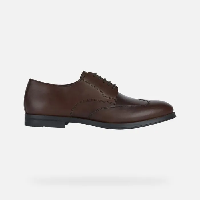 Geox Formal Shoes DECIO Men039s Brown Special Occasion Shoes Geox Dark Brown 8211 Man